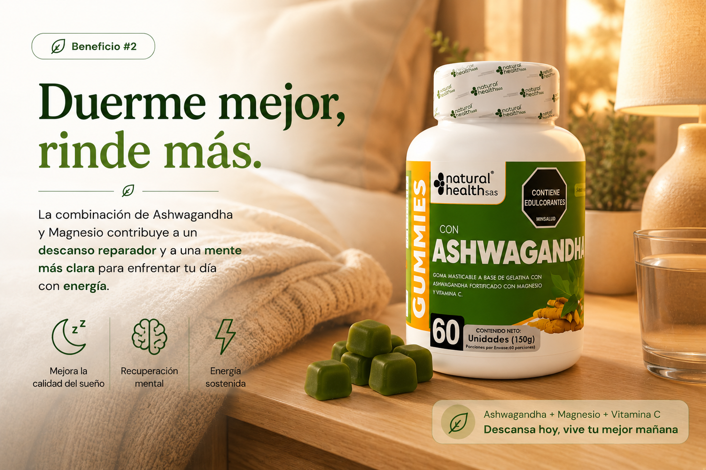Vital Calm | ASHWAGANDHA GOMITAS |
