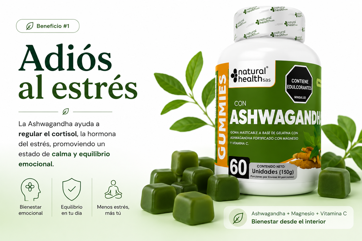 Vital Calm | ASHWAGANDHA GOMITAS |