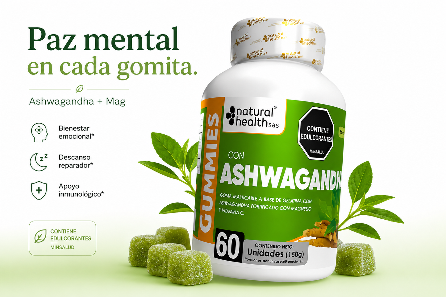 Vital Calm | ASHWAGANDHA GOMITAS |